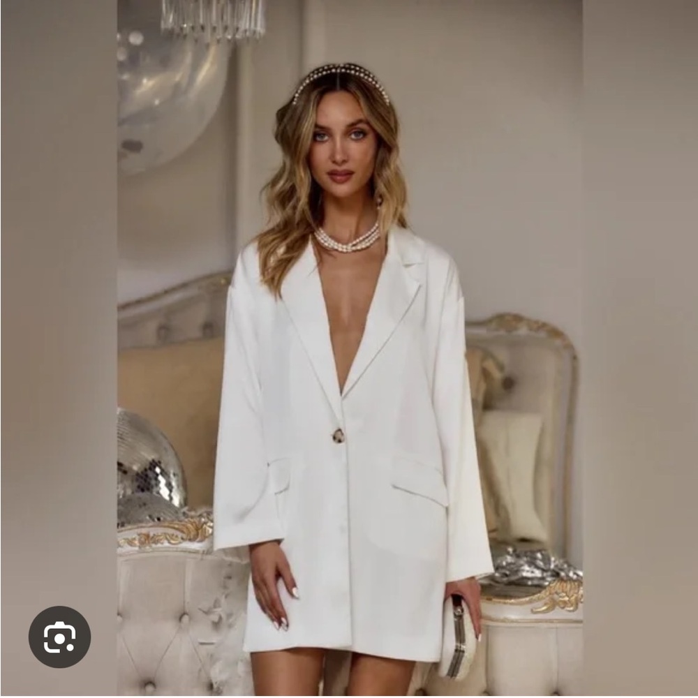 12th Tribe Halley Satin Blazer